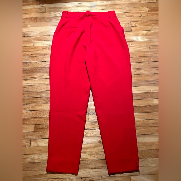 Zara Red Trouser - M - Picture 4 of 4